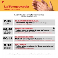 LaTemporada Lleida programa quatre activitats paralleles