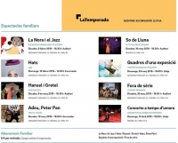 LaTemporada Lleida programa 8 espectacles familiars fins al juny